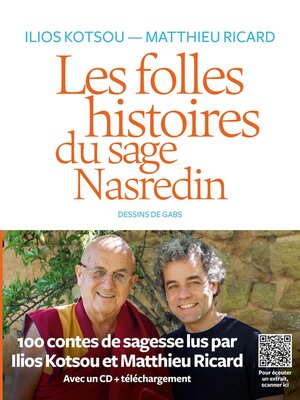 cover image of Les folles histoires du sage Nasredin (+ mp3)